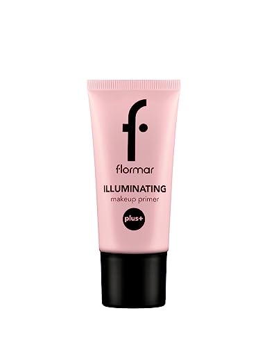 FLORMAR Illuminating Primer Makeup – Prebase de maquillaje iluminadora para un acabado radiante – Refina poros e mejora la duración del maquillaje – Prebase ligera – adecuada para todo tipo de piel