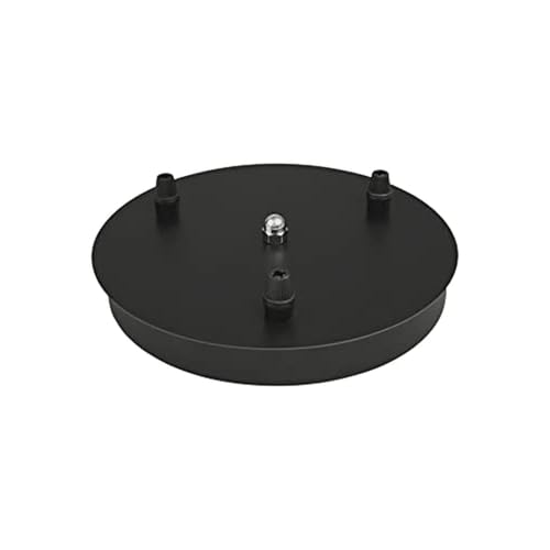 Florón 3 salidas negro Glowster para lámparas de techo colgantes 2