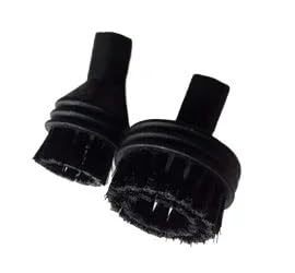 Limpiador a vapor WJ528/WJ538, cepillo redondo grande y pequeño, 2 uds