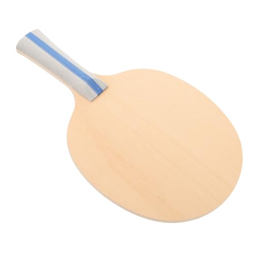 OSOLADY Lightweight Table Tennis Racket Comfortable Grip Wooden Paddle for Beginners for Family Sports and Parent Interaction Standard Training Equipment