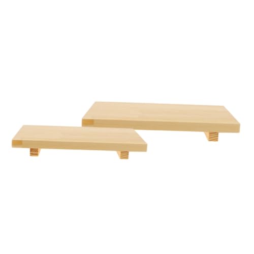 Set de 2 Platos Sushi Estilo Japonés Mediano y Grande miniatura 1