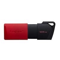 Kingston DataTraveler Exodia M PenDrive USB 3.2 Gen 1 DTXM/128GB – con cappuccio removibile (Nero + Rosso)
