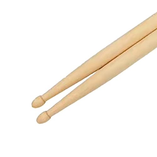 Baquetas para batería profesionales, ligeras y clásicas, par de baquetas de madera de arce para ejercicio, niños, principiantes miniatura 4