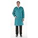 Medicom 8117-C High Performance Lab Coat, Large, Tropical Teal (Pack of 12)