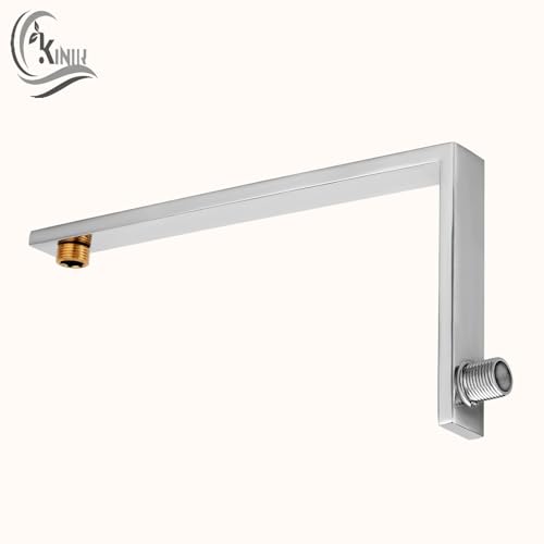 Image of KINIK 18-Inch (L) Type Stainless Steel Wall Mounted Shower Arm for Bathroom & Home /Shower Aram Only for Any type of Shower Head