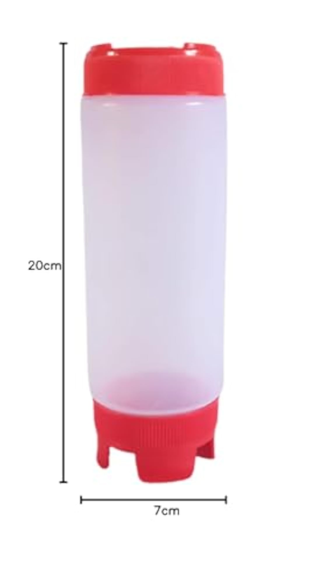FIFO Low Density Polyethylene Squeeze Bottle with Refill Lids
