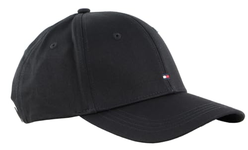 Tommy Hilfiger Women's Bb Cap Aw0aw09807 Cap, Black (Black), One Size