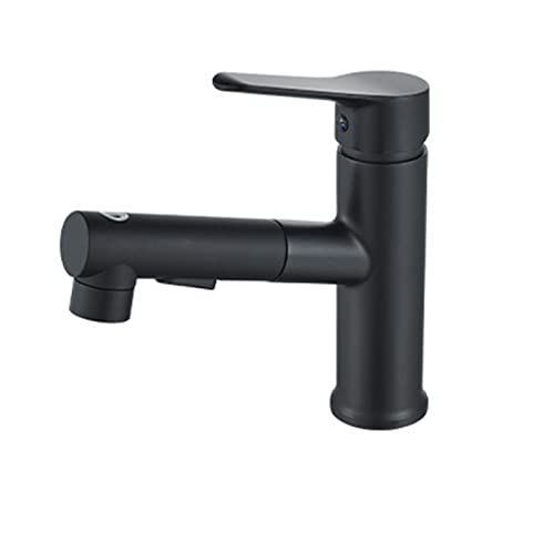 Robinet de lavabo avec pulvérisateur extractible pour nettoyer la vasque sans effort