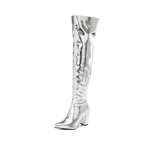 Bottes de danse de pôle à fermeture éclair latérale pour un enfilage facile et rapide