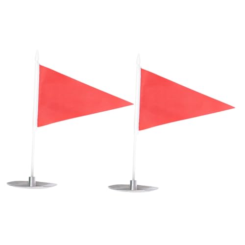 Toddmomy 2sets Reusable Golf Cup Flag Practice Putting Aid for Home Office and Travel for Golf Enthusiasts Continuous Return Feature for Skill Improvement