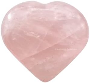 Rainbow Moonstone Crystal Heart Palm Stone - Pocket Massage Worry Stone for Natural Body Chakra Balancing, Reiki Healing and Crystal Grid