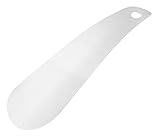 Shoe Horn for Seniors Men Women, Metal Shoehorn Handled, Shoehorns Shoe Spoon Boot Horns, Shoes Stick Helper, Travel Small Size Stainless Steel Short Shoe Tongue