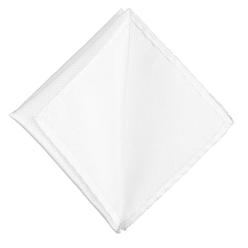 Men's Solid Color Satin Pocket Square Handkerchief