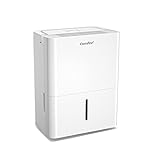 COMFEE' Deumidificatore Casa Muffa 12L/24h, Adatto fino a 20㎡, Tanica da 2L, Deumidificazione Continuo, Filtro Lavabile, R290, CF-DEHU-12