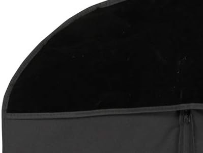Foster-Stephens Thick, Sturdy, Long-lasting Oxford Cloth Suit Bags for Storage of Suits | Elegant Covers in Grey or Black 42", 50", 62" | (42", Black)