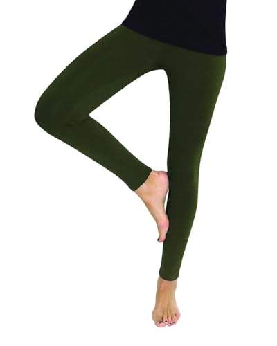 MeMoi Women's Premium Fleece Lined Winter Footless Tights