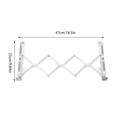 Soporte para Laptop Regulable y Plegable de Aluminio para Mesa 2