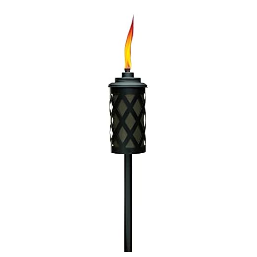Tiki Brand Urban 4-in-1 Metal Torch, 65", Bronze