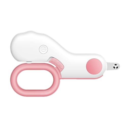 Cortador de unhas de LED para animais de estimação, cortador de unhas de cachorro com luzes de LED,