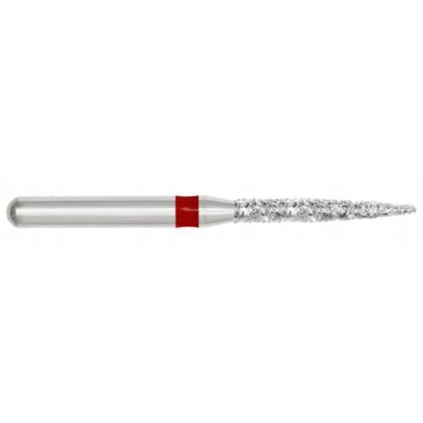 SS White 91393-5 Revelation FG 888-012F Flame Shaped Fine Grit Diamond Burs 5/Pk