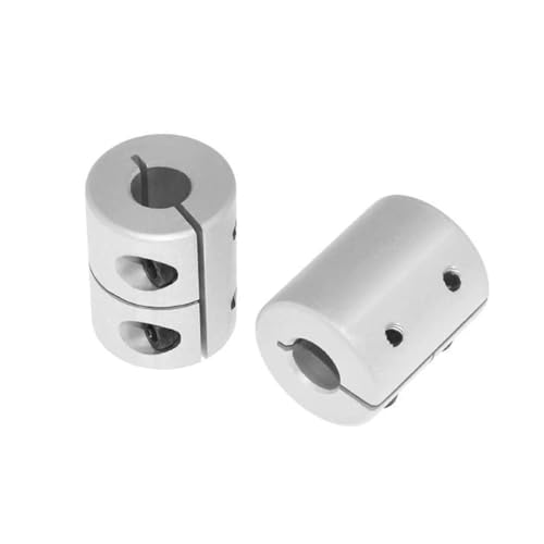 Acoplamiento de eje rígido 5mm a 8mm para husillo de máquina CNC y servomotor paso a paso de aluminio 3