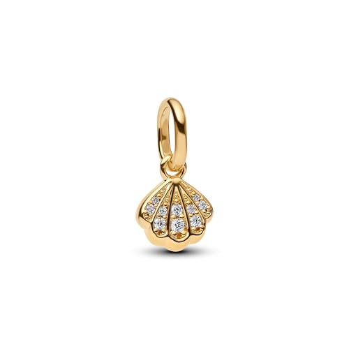 Vegaine Gold Shell Charms for Bracelet
