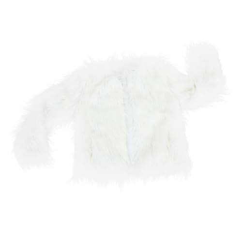Manteau hiver élégant et confortable à LED blanche pour femme XXL