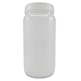 Eisco - 2000mL Polypropylene Wide Neck Reagent Bottle - Durable, Leak-Proof, Lab, Educational & Industrial Use