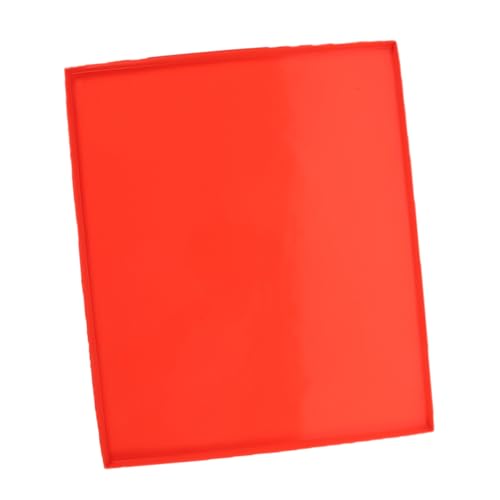 TOYANDONA estera de silicona reutilizable accesorios deshidratadores de alimentos revestimiento del horno estera para hornear Revestimiento de la bandeja deshidratadora Red