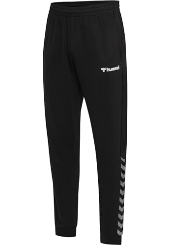 Hummel Herren Hmlauthentic Sweat Pant, Black/White, S EU