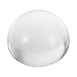 Un art innovant en forme de demi-sphère : apportez une touche d'élégance raffinée à votre intérieur avec cette demi-sphère en cristal, un objet de décoration sphérique qui deviendra la pièce maîtresse de toute table ou vitrine. boules décoratives pour centres de table, mini globe en verre