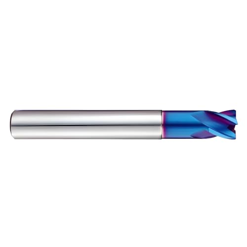 YG-1 G8A47905 Carbide X5070 R1.0 Corner Radius End Mill, 4 Flute with Extended Neck, 6.0 mm