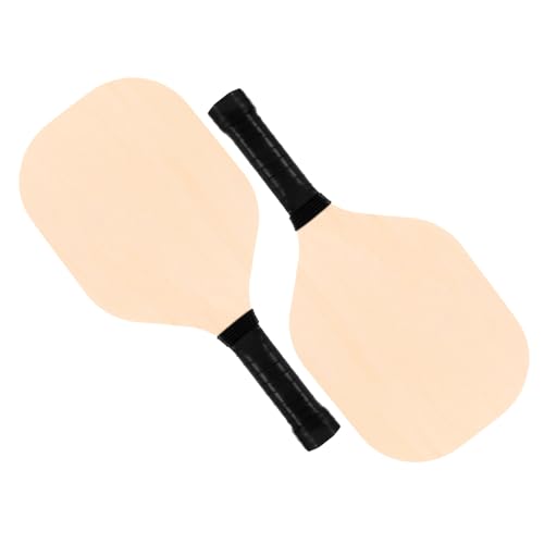 POPETPOP 2 Piezas Hoyo De Entrenamiento Pelota Juguetes Raqueta Juguete Agujero Paletas De Pickleball Suministros De Bolas De Agujero Kit De Bolas De Hoyo para El Hogar Murciélago Álamo