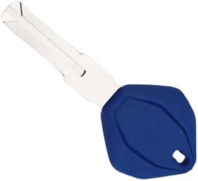 Motorcycle Key Embryo(Can Install Chips) for Ducati Streetfighter V4 V4S V4SL V2 Freedom 800 (Blue)