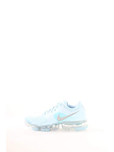 Nike Air Vapormax (GS), Chaussures de Running Compétition Femme, Multicolore (Cobalt Tint/Metallic Silver/White 403), 38 EU