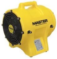 Master Confined Space Ventilator/Blower, 12" Dia, 1 hp, 115V, 1 Phase, 60Hz