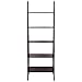 Casual Home 100% Solid Wood 5-Shelf Ladder Bookcase, Standard, Espresso