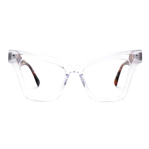 Image of Zeelool Vintage Cat Eye Blue Light Blocking Glasses for Women Andrea JGA305500