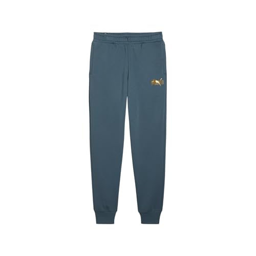 Image of PUMA Mens Essentials Slim Fit Drawstring Sweatpants Casual