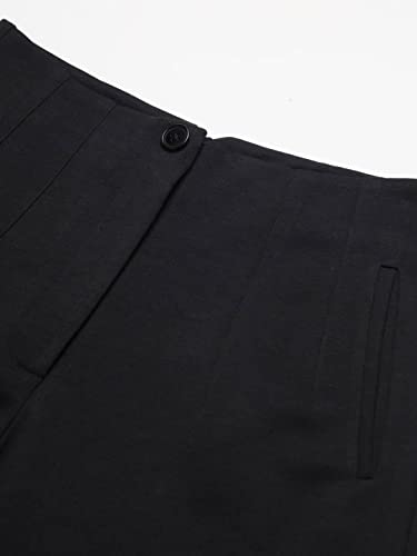 Image of BEATNIK Poly Knit Fitted Beige Womens Trousers