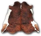 Cowhide (Columbian)-Red Brindle