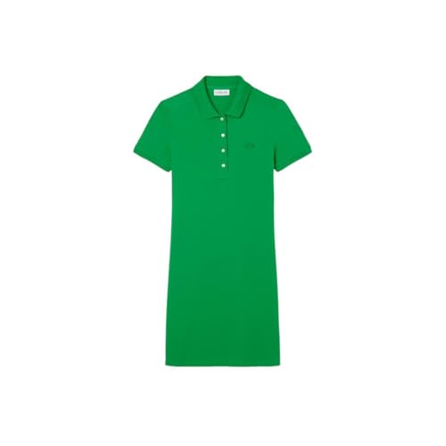 Image of Lacoste Women's Slim Fit Stretch Petit Pique Polo Dress