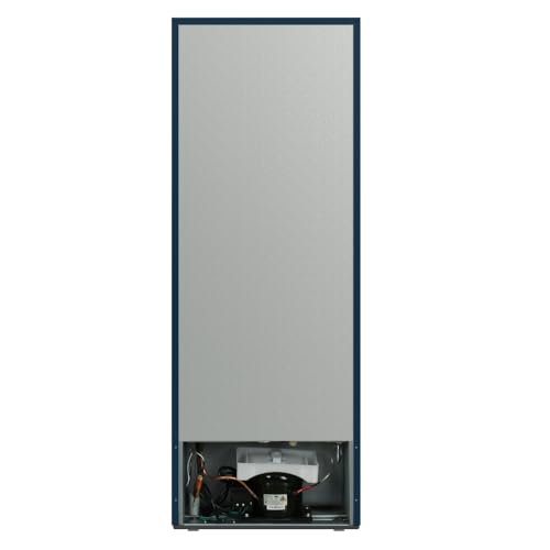 Frigidaire Retro Apartment Size Refrigerator with Top Freezer - 2 Door Fridge with 7.5 Cu Ft of Storage Capacity, Adjustable Spill-Proof Shelves, Door & Crisper Bins, Azure - Image 5