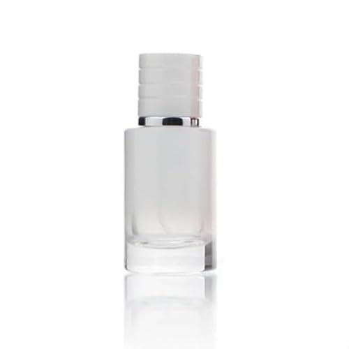 JJLFresheners Perfume Atomizer Portable High-Grade Glass Spray 30ml Refillable Small Bottle Travel Cosmetics Outdoor Dispensing Mini Spray Bottle,Refillable Containers, Spray Bottles (White)