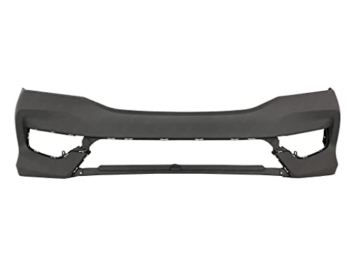 MBI AUTO - Primered, Front Bumper Cover Fascia for 2016 2017 Honda Accord Sedan 16 17, HO1000302