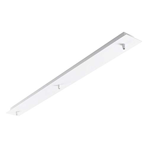 Ideal Lux 122854 Cup Rail de plafond pour 3 baldaquins Blanc
