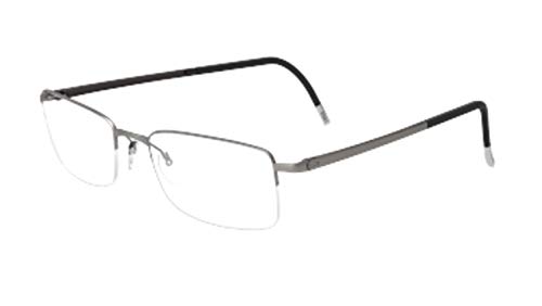 Eyeglasses Silhouette Illusion Nylor 5428 6081 Metallic Silver/Grey 53/19/145 3