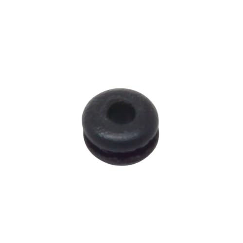 Dangoodbuy Black SBR Rubber Push-in Grommet - Inner Diameter 1/8