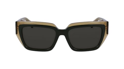 Sunglasses SF 2002 S 327 Transparent Khaki/Green, 55/18/140