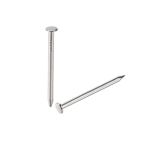 500 Clavos pequeños de acero carbono 1.2x19mm para decoración y manualidades miniatura 1